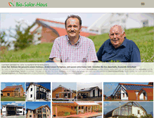 Tablet Screenshot of bio-solar-haus.de